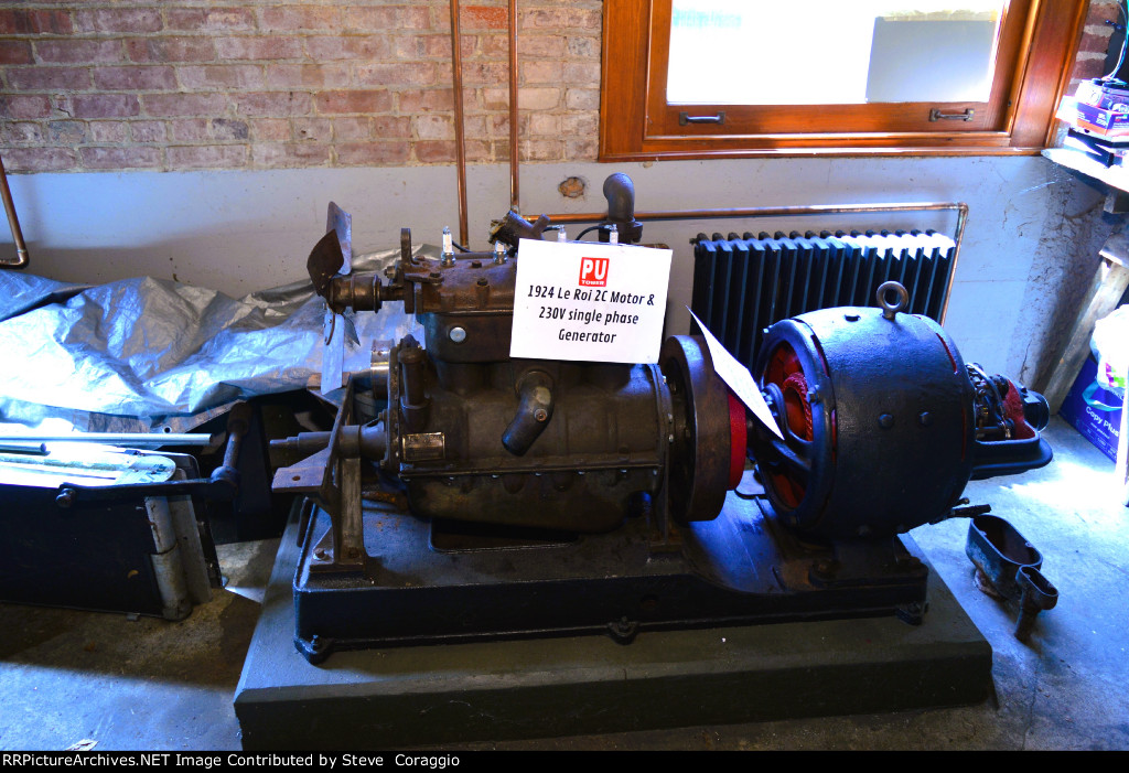 1924 Le Roi 2C Motor and 230V Single Phase Generator